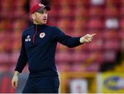 16 July 2021; St Patrick's Athletic head coach Stephen O'Donnell after his side's victory in the SSE Airtricity League Premier Division match between St Patrick's Athletic and Drogheda United at Richmond Park in Dublin.  Photo by Piaras Ó Mídheach/Sportsfile