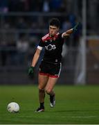30 July 2021; Down goalkeeper Charlie Smyth takes a free kick during the EirGrid Ulster GAA Football U20 Championship Final match between Down and Monaghan at Athletic Grounds in Armagh. Photo by Piaras Ó Mídheach/Sportsfile