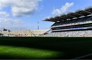 1 August 2021; A general view of Croke Park during the Leinster GAA Football Senior Championship Final match between Dublin and Kildare at Croke Park in Dublin. Photo by Piaras Ó Mídheach/Sportsfile