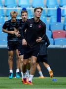 4 August 2021; Daniel Cleary of Dundalk during a Dundalk squad training session at GelreDome in Arnhem, Netherlands. Photo by Rene Nijhuis/Sportsfile