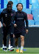 4 August 2021; Jeong-woo Han during a Dundalk squad training session at GelreDome in Arnhem, Netherlands. Photo by Rene Nijhuis/Sportsfile