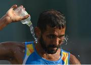 5 August 2021; Irfan Kolothum Thodi of India in action during the men's 20 kilometre walk final at Sapporo Odori Park on day 13 during the 2020 Tokyo Summer Olympic Games in Sapporo, Japan. Photo by Ramsey Cardy/Sportsfile