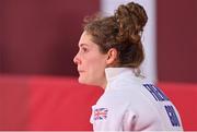 5 August 2021; Kate French of Great Britain during the women's individual fencing ranking round at Musashino Forest Sport Plaza on day 13 during the 2020 Tokyo Summer Olympic Games in Tokyo, Japan. Photo by Brendan Moran/Sportsfile