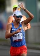 5 August 2021; Eider Arevalo of Colombia in action during the men's 20 kilometre walk final at Sapporo Odori Park on day 13 during the 2020 Tokyo Summer Olympic Games in Sapporo, Japan. Photo by Ramsey Cardy/Sportsfile