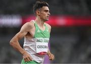 5 August 2021; Andrew Coscoran of Ireland in action during the semi-final of the men's 1500 metres at the Olympic Stadium on day 13 during the 2020 Tokyo Summer Olympic Games in Tokyo, Japan. Photo by Stephen McCarthy/Sportsfile