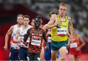 5 August 2021; Stewart McSweyn of Australia in action during the semi-final of the men's 1500 metres at the Olympic Stadium on day 13 during the 2020 Tokyo Summer Olympic Games in Tokyo, Japan. Photo by Stephen McCarthy/Sportsfile