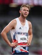 5 August 2021; Josh Kerr of Great Britain following the semi-final of the men's 1500 metres at the Olympic Stadium on day 13 during the 2020 Tokyo Summer Olympic Games in Tokyo, Japan. Photo by Stephen McCarthy/Sportsfile
