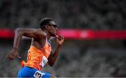 5 August 2021; Liemarvin Bonevacia of Netherlands during the final of the men's 400 metres at the Olympic Stadium on day 13 during the 2020 Tokyo Summer Olympic Games in Tokyo, Japan. Photo by Stephen McCarthy/Sportsfile