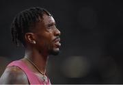 5 August 2021; Michael Cherry of USA before the final of the men's 400 metres at the Olympic Stadium on day 13 during the 2020 Tokyo Summer Olympic Games in Tokyo, Japan. Photo by Stephen McCarthy/Sportsfile