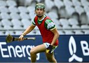 1 August 2021; Jack Screeney of Offaly in the warm-up before the Christy Ring Cup Final match between Derry and Offaly at Croke Park in Dublin.  Photo by Piaras Ó Mídheach/Sportsfile