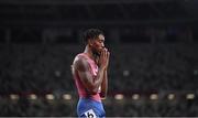 5 August 2021; Michael Cherry of USA before the final of the men's 400 metres at the Olympic Stadium on day 13 during the 2020 Tokyo Summer Olympic Games in Tokyo, Japan. Photo by Stephen McCarthy/Sportsfile