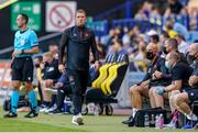 5 August 2021; Dundalk head coach Vinny Perth during the UEFA Europa Conference League third qualifying round first leg match between Vitesse and Dundalk at GelreDome in Arnhem, Netherlands. Photo by Rene Nijhuis/Sportsfile