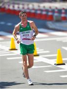 6 August 2021; Brendan Boyce of Ireland on his way to finishing in 10th place during the men's 50 kilometre walk final at Sapporo Odori Park on day 14 during the 2020 Tokyo Summer Olympic Games in Sapporo, Japan. Photo by Ramsey Cardy/Sportsfile
