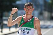 6 August 2021; Brendan Boyce of Ireland after finishing in 10th place during the men's 50 kilometre walk final at Sapporo Odori Park on day 14 during the 2020 Tokyo Summer Olympic Games in Sapporo, Japan. Photo by Ramsey Cardy/Sportsfile