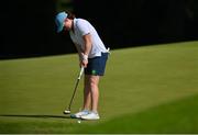 6 August 2021; Leona Maguire of Ireland putts on the second green during round three of the women's individual stroke play at the Kasumigaseki Country Club during the 2020 Tokyo Summer Olympic Games in Kawagoe, Saitama, Japan. Photo by Brendan Moran/Sportsfile