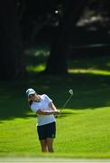 6 August 2021; Leona Maguire of Ireland chips onto the sixth green during round three of the women's individual stroke play at the Kasumigaseki Country Club during the 2020 Tokyo Summer Olympic Games in Kawagoe, Saitama, Japan. Photo by Brendan Moran/Sportsfile