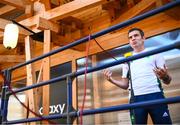 6 August 2021; Team Ireland boxing high performance director Bernard Dunne during a media conference in the Olympic Village during the 2020 Tokyo Summer Olympic Games in Tokyo, Japan. Photo by Stephen McCarthy/Sportsfile