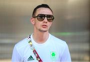 6 August 2021; Boxer Brendan Irvine during a media conference in the Olympic Village during the 2020 Tokyo Summer Olympic Games in Tokyo, Japan. Photo by Stephen McCarthy/SportsfilePhoto by Barry Cregg/Sportsfile