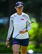 6 August 2021; Nelly Korda of USA on the 11th green during round three of the women's individual stroke play at the Kasumigaseki Country Club during the 2020 Tokyo Summer Olympic Games in Kawagoe, Saitama, Japan. Photo by Brendan Moran/Sportsfile