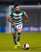 5 August 2021; Richie Towell of Shamrock Rovers during the UEFA Europa Conference League third qualifying round first leg match between Shamrock Rovers and Teuta at Tallaght Stadium in Dublin. Photo by Harry Murphy/Sportsfile