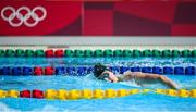 6 August 2021; Natalya Coyle of Ireland competes during the women's individual swimming at Tokyo Stadium on day 14 during the 2020 Tokyo Summer Olympic Games in Tokyo, Japan. Photo by Stephen McCarthy/Sportsfile