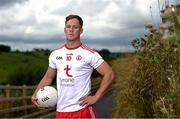 5 August 2021; Kieran McGeary of Tyrone during the GAA All-Ireland Senior Football Championship Launch at Pomeroy Plunkett's GAA Club in Tyrone. Photo by Harry Murphy/Sportsfile