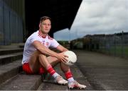 5 August 2021; Kieran McGeary of Tyrone during the GAA All-Ireland Senior Football Championship Launch at Pomeroy Plunkett's GAA Club in Tyrone. Photo by Harry Murphy/Sportsfile