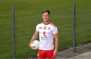 5 August 2021; Kieran McGeary of Tyrone during the GAA All-Ireland Senior Football Championship Launch at Pomeroy Plunkett's GAA Club in Tyrone. Photo by Harry Murphy/Sportsfile