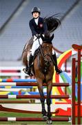 6 August 2021; Anna Maliszewska of Poland riding Discastino during the women's riding show jumping at Tokyo Stadium on day 14 during the 2020 Tokyo Summer Olympic Games in Tokyo, Japan. Photo by Stephen McCarthy/Sportsfile
