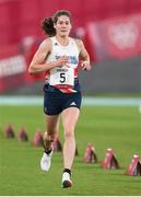 6 August 2021; Kate French of Great Britain competes in the laser run of the women's modern pentathlon at Tokyo Stadium on day 14 during the 2020 Tokyo Summer Olympic Games in Tokyo, Japan. Photo by Stephen McCarthy/Sportsfile