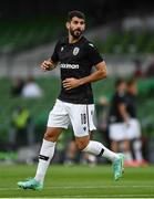 3 August 2021; Nélson Oliveira of PAOK before the UEFA Europa Conference League third qualifying round first leg match between Bohemians and PAOK at Aviva Stadium in Dublin. Photo by Ben McShane/Sportsfile