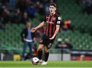 3 August 2021; Dawson Devoy of Bohemians during the UEFA Europa Conference League third qualifying round first leg match between Bohemians and PAOK at Aviva Stadium in Dublin. Photo by Ben McShane/Sportsfile