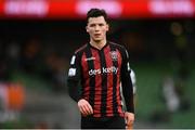 3 August 2021; Ali Coote of Bohemians during the UEFA Europa Conference League third qualifying round first leg match between Bohemians and PAOK at Aviva Stadium in Dublin. Photo by Ben McShane/Sportsfile