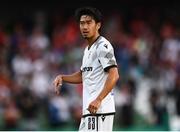 3 August 2021; Shinji Kagawa of PAOK during the UEFA Europa Conference League third qualifying round first leg match between Bohemians and PAOK at Aviva Stadium in Dublin. Photo by Ben McShane/Sportsfile