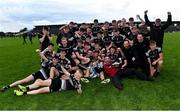 6 August 2021; Sligo players and management celebrate with the cup after the Electric Ireland Connacht GAA Minor 2021 Final match between Roscommon and Sligo at Dr Hyde Park in Roscommon. Photo by Piaras Ó Mídheach/Sportsfile
