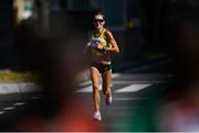 7 August 2021; Sinead Diver of Australia on her way to finishing in tenth place in the women's marathon at Sapporo Odori Park on day 15 during the 2020 Tokyo Summer Olympic Games in Sapporo, Japan. Photo by Ramsey Cardy/Sportsfile