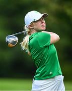 7 August 2021; Stephanie Meadow of Ireland watches her drive from the fifth tee box during round four of the women's individual stroke play at the Kasumigaseki Country Club during the 2020 Tokyo Summer Olympic Games in Kawagoe, Saitama, Japan. Photo by Stephen McCarthy/Sportsfile