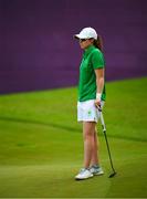 7 August 2021; Leona Maguire of Ireland on the 10th green during round four of the women's individual stroke play at the Kasumigaseki Country Club during the 2020 Tokyo Summer Olympic Games in Kawagoe, Saitama, Japan. Photo by Stephen McCarthy/Sportsfile