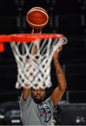 7 August 2021; Kevin Durant of USA warms up before the men's gold medal match between the USA and France at the Saitama Super Arena during the 2020 Tokyo Summer Olympic Games in Tokyo, Japan. Photo by Brendan Moran/Sportsfile