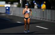 7 August 2021; Stephanie Twell of Great Britain in action during the women's marathon at Sapporo Odori Park on day 15 during the 2020 Tokyo Summer Olympic Games in Sapporo, Japan. Photo by Ramsey Cardy/Sportsfile