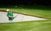 7 August 2021; Stephanie Meadow of Ireland plays from the bunker onto the 17th green during round four of the women's individual stroke play at the Kasumigaseki Country Club during the 2020 Tokyo Summer Olympic Games in Kawagoe, Saitama, Japan. Photo by Stephen McCarthy/Sportsfile
