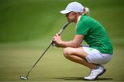 7 August 2021; Stephanie Meadow of Ireland on the 12th green during round four of the women's individual stroke play at the Kasumigaseki Country Club during the 2020 Tokyo Summer Olympic Games in Kawagoe, Saitama, Japan. Photo by Stephen McCarthy/Sportsfile