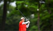 7 August 2021; Shanshan Feng of China plays from the 14th tee box during round four of the women's individual stroke play at the Kasumigaseki Country Club during the 2020 Tokyo Summer Olympic Games in Kawagoe, Saitama, Japan. Photo by Stephen McCarthy/Sportsfile