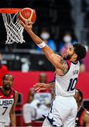 7 August 2021; Jayson Tatum of USA during the men's gold medal match between the USA and France at the Saitama Super Arena during the 2020 Tokyo Summer Olympic Games in Tokyo, Japan. Photo by Brendan Moran/Sportsfile