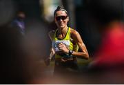 7 August 2021; Sinead Diver of Australia on her way to finishing in tenth place in the women's marathon at Sapporo Odori Park on day 15 during the 2020 Tokyo Summer Olympic Games in Sapporo, Japan.  Photo by Ramsey Cardy/Sportsfile