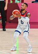 7 August 2021; Damian Lillard of USA during the men's gold medal match between the USA and France at the Saitama Super Arena during the 2020 Tokyo Summer Olympic Games in Tokyo, Japan. Photo by Brendan Moran/Sportsfile