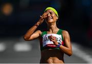 7 August 2021; Ursula Patricia Sanchez of Mexico after finishing 64th in the women's marathon at Sapporo Odori Park on day 15 during the 2020 Tokyo Summer Olympic Games in Sapporo, Japan. Photo by Ramsey Cardy/Sportsfile