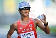 6 August 2021; Satoshi Maruo of Japan in action during the men's 50 kilometre walk final at Sapporo Odori Park on day 14 during the 2020 Tokyo Summer Olympic Games in Sapporo, Japan. Photo by Ramsey Cardy/Sportsfile