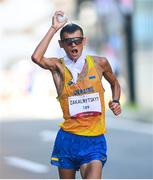 6 August 2021; Maryan Zakalnytskyy of Ukraine in action during the men's 50 kilometre walk final at Sapporo Odori Park on day 14 during the 2020 Tokyo Summer Olympic Games in Sapporo, Japan. Photo by Ramsey Cardy/Sportsfile