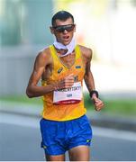 6 August 2021; Maryan Zakalnytskyy of Ukraine in action during the men's 50 kilometre walk final at Sapporo Odori Park on day 14 during the 2020 Tokyo Summer Olympic Games in Sapporo, Japan. Photo by Ramsey Cardy/Sportsfile